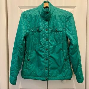 Stio ☘️ emerald green ☘️ Skycrest Quilted Puffer Jacket sz small